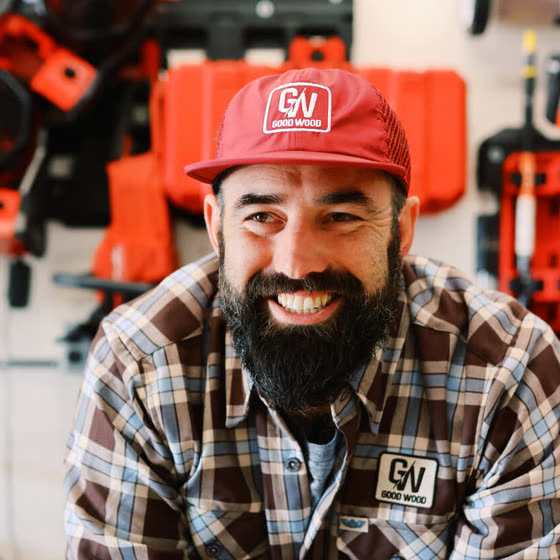 John Quakenbush, owner of Good Wood Construction